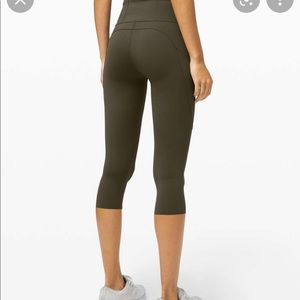 Lululemon fast and free running tight cropped
